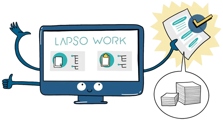 Gestor documental de LapsoWork: documentos ordenados, firmados y aprobados