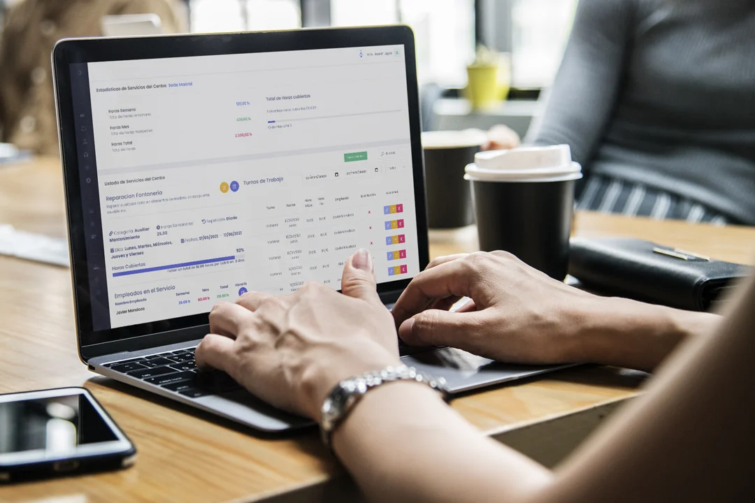 Gestión de turnos y planillas de trabajo de LapsoWork
